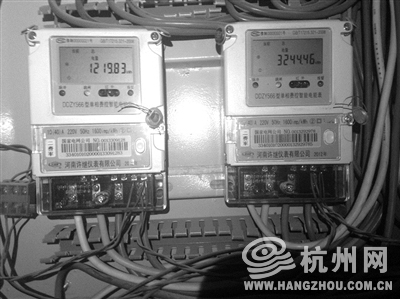 接错的电表 接错的电表
